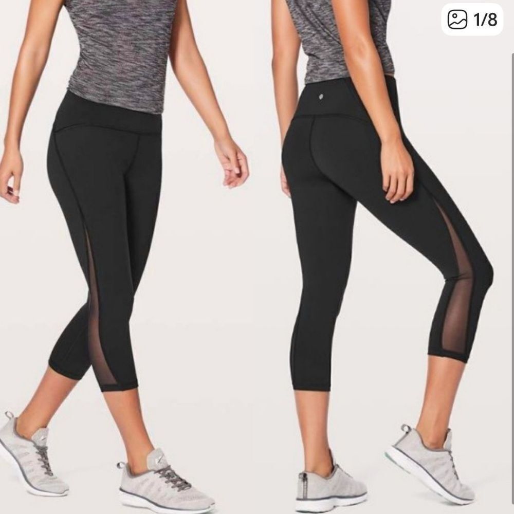 Lululemon Train Times Crop Legging Black